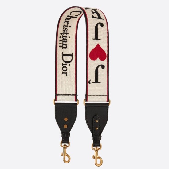 Replica falso Tracolla Christian Dior con motivo Je t'aime multicolore imitazioni Miglior Prezzo falso Tracolla Christian Dior con motivo Je t'aime multicolore Replica