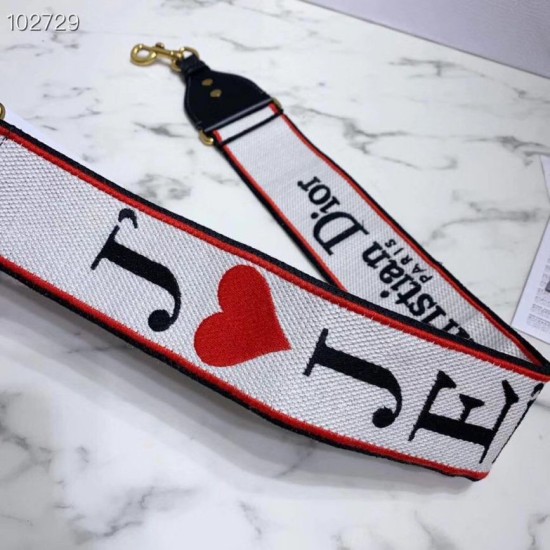 Replica falso Tracolla Christian Dior con motivo Je t'aime multicolore imitazioni Miglior Prezzo falso Tracolla Christian Dior con motivo Je t'aime multicolore Replica