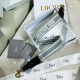 Replica falso Tracolla regolabile con ricamo Dior Grigia imitazioni Miglior Prezzo falso Tracolla regolabile con ricamo Dior Grigia Replica