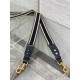 Replica Tracolla regolabile Dior con ricamo ad anello Tela Blu imitazioni Miglior Prezzo Tracolla regolabile Dior con ricamo ad anello Tela Blu Replica