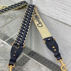 Replica falso Tracolla Dior con Anello Ricamo Obliquo Blu imitazioni Miglior Prezzo falso Tracolla Dior con Anello Ricamo Obliquo Blu Replica