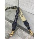 Replica falso Tracolla Dior con Anello Ricamo Obliquo Blu imitazioni Miglior Prezzo falso Tracolla Dior con Anello Ricamo Obliquo Blu Replica