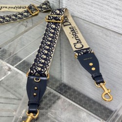 Replica falso Tracolla Dior Regolabile con Anello Ricamo Obliquo Blu imitazioni Miglior Prezzo falso Tracolla Dior Regolabile con Anello Ricamo Obliquo Blu Replica