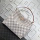 Riproduzione Fedele Graceful MM Damier Azur Canvas Rose Ballerine N42233 imitazioni Replica Alta Qualità Graceful MM Damier Azur Canvas Rose Ballerine N42233