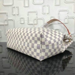 Riproduzione Fedele Graceful MM Damier Azur Canvas Rose Ballerine N42233 imitazioni Replica Alta Qualità Graceful MM Damier Azur Canvas Rose Ballerine N42233