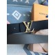 Dupe Cintura reversibile Gold Damier Louis Vuitton 40MM M0333V imitazioni perfette Replica Cintura reversibile Gold Damier Louis Vuitton 40MM M0333V Griffate