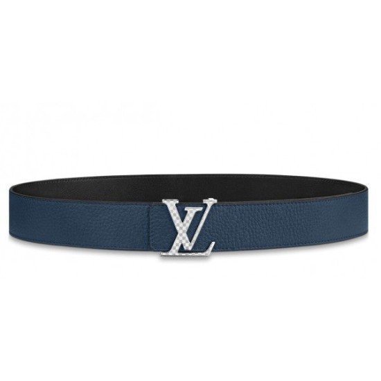 Dupe Cintura reversibile Damier Louis Vuitton 40MM argento M0336V imitazioni perfette Replica Cintura reversibile Damier Louis Vuitton 40MM argento M0336V Griffate