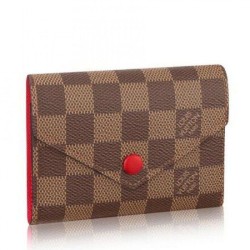 Portafoglio Victorine Damier Ebene N41659