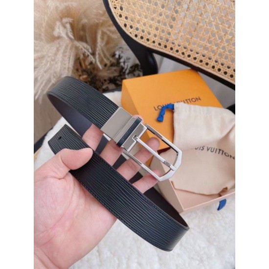 Dupe Cintura Slender 35mm reversibile Epi M0128Q imitazioni perfette Replica Cintura Slender 35mm reversibile Epi M0128Q Griffate