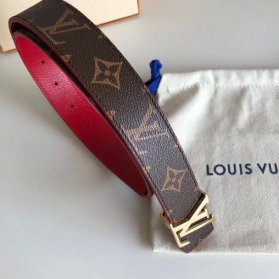 Dupe LV Initiales Cintura reversibile da 30 mm con monogramma M0218W imitazioni perfette Replica LV Initiales Cintura reversibile da 30 mm con monogramma M0218W Griffate
