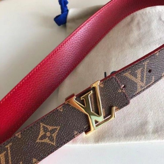 Dupe LV Initiales Cintura reversibile da 30 mm con monogramma M0218W imitazioni perfette Replica LV Initiales Cintura reversibile da 30 mm con monogramma M0218W Griffate