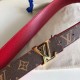 Dupe LV Initiales Cintura reversibile da 30 mm con monogramma M0218W imitazioni perfette Replica LV Initiales Cintura reversibile da 30 mm con monogramma M0218W Griffate