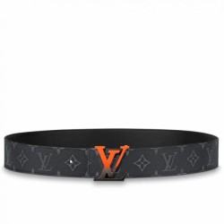 Spray Louis Vuitton 40mm Cintura reversibile Monogram Eclipse M0331V