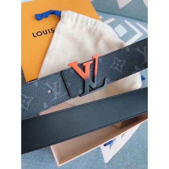 Dupe Spray Louis Vuitton 40mm Cintura reversibile Monogram Eclipse M0331V imitazioni perfette Replica Spray Louis Vuitton 40mm Cintura reversibile Monogram Eclipse M0331V Griffate