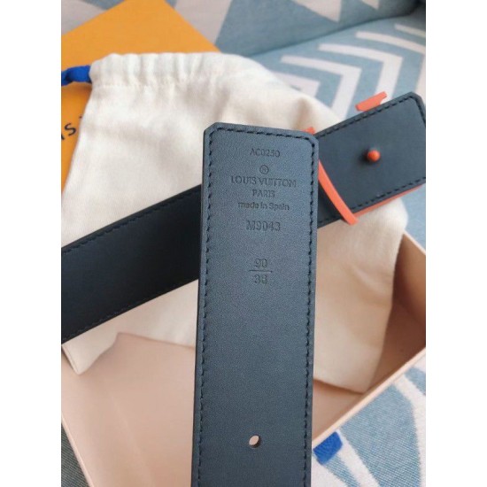 Dupe Spray Louis Vuitton 40mm Cintura reversibile Monogram Eclipse M0331V imitazioni perfette Replica Spray Louis Vuitton 40mm Cintura reversibile Monogram Eclipse M0331V Griffate