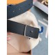 Replica Cintura reversibile Damier Louis Vuitton 40MM argento M0336V Griffate