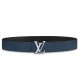 Replica Cintura reversibile Damier Louis Vuitton 40MM argento M0336V Griffate