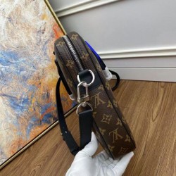Porte-Documents Voyage PM Monogram Macassar M52005 Porte-Documents Voyage PM Monogram Macassar M52005