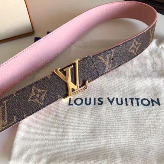Dupe LV Initiales 30MM Cintura reversibile Monogram M9052U imitazioni perfette Replica LV Initiales 30MM Cintura reversibile Monogram M9052U Griffate