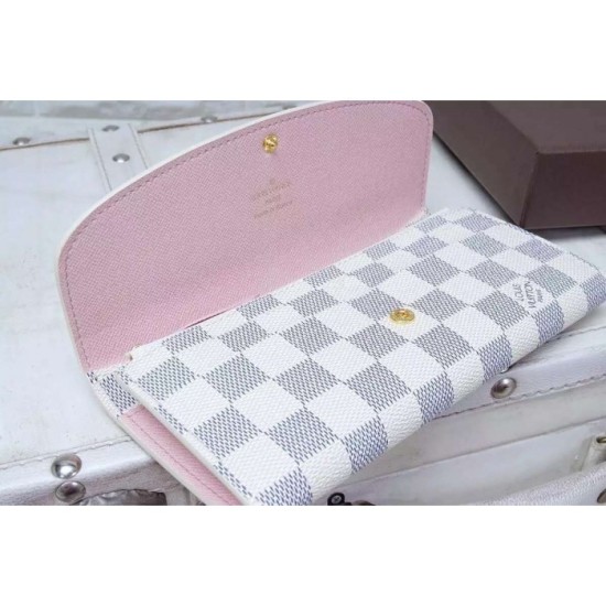 replica di alta qualit&agrave; Damier Azur Emilie Portafoglio N41625 imitazioni perfette