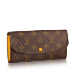 Alta gamma replica Tela Monogram Emilie Portafoglio M60698 imitazioni perfette