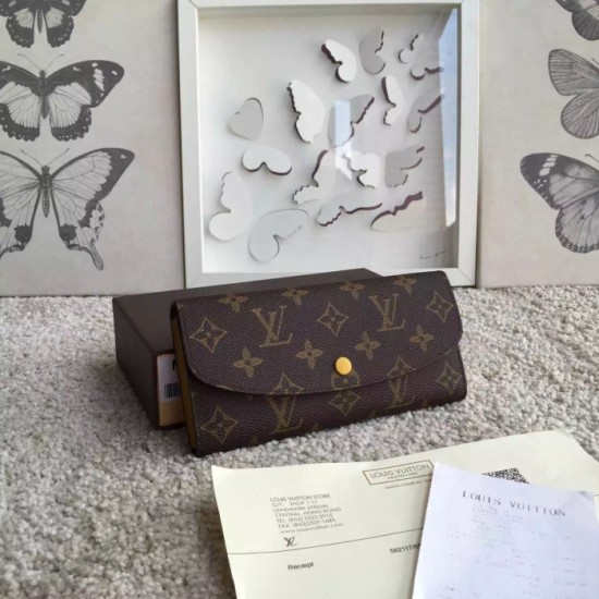 Replica Alta gamma Tela Monogram Emilie Portafoglio M60698 Alta gamma replica Tela Monogram Emilie Portafoglio M60698 imitazioni perfette