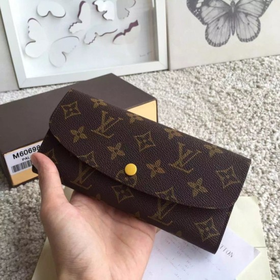 Replica Alta gamma Tela Monogram Emilie Portafoglio M60698 Alta gamma replica Tela Monogram Emilie Portafoglio M60698 imitazioni perfette