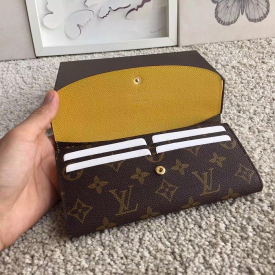 Replica Alta gamma Tela Monogram Emilie Portafoglio M60698 Alta gamma replica Tela Monogram Emilie Portafoglio M60698 imitazioni perfette