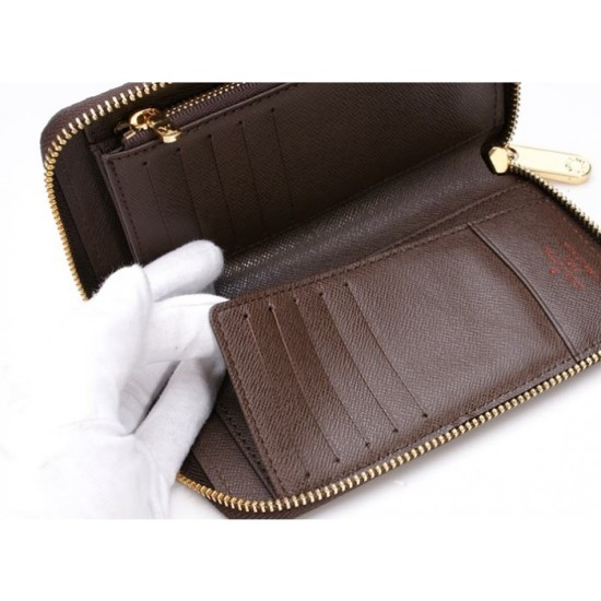 Replica Zippy Portafoglio compatto Damier Ebene N60028 Zippy Portafoglio compatto Damier Ebene N60028 imitazioni perfette