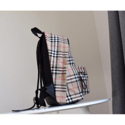 Replica Zaino Burberry con motivo Vintage check e icona Stripe Outlet Zaino Burberry con motivo Vintage check e icona Stripe imitazioni perfette