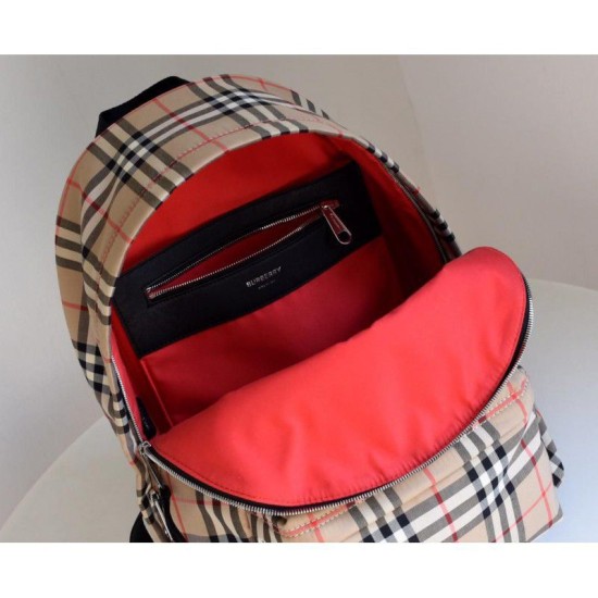 Replica Zaino Burberry con motivo Vintage check e icona Stripe Outlet Zaino Burberry con motivo Vintage check e icona Stripe imitazioni perfette