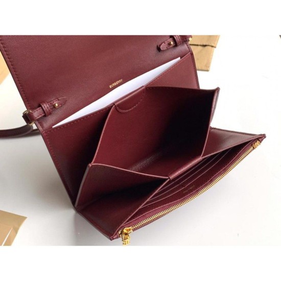Replica Burberry Thomas Borsa a tracolla 80097551 Nero Outlet Burberry Thomas Borsa a tracolla 80097551 Nero imitazioni perfette