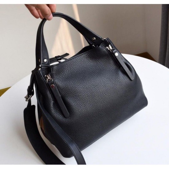 Replica Borsa a mano Burberry Nera Outlet Borsa a mano Burberry Nera imitazioni perfette