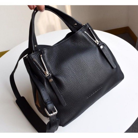 Replica Borsa a mano Burberry Nera Outlet Borsa a mano Burberry Nera imitazioni perfette
