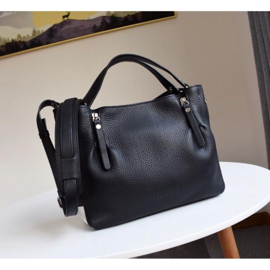Replica Borsa a mano Burberry Nera Outlet Borsa a mano Burberry Nera imitazioni perfette