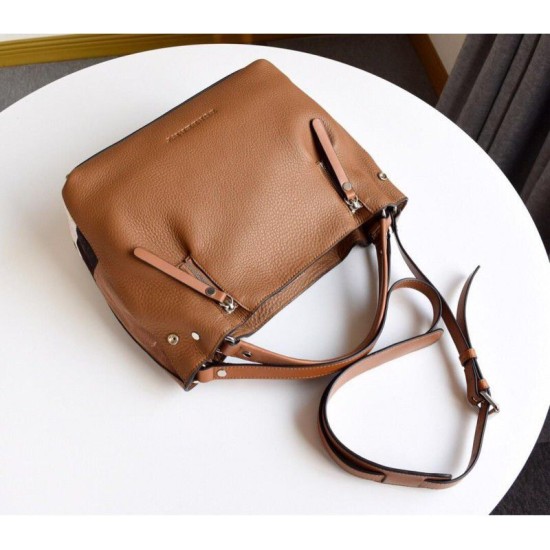 Replica Borsa a mano Burberry Marrone Outlet Borsa a mano Burberry Marrone imitazioni perfette