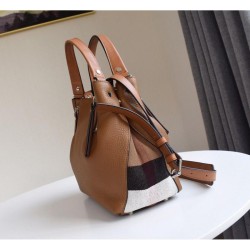 Borsa a mano Burberry Marrone imitazioni perfette