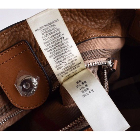 Replica Borsa a mano Burberry Marrone Outlet Borsa a mano Burberry Marrone imitazioni perfette
