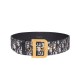 Cintura Christian Dior Diorquake Dior Oblique da donna blu scuro Dupe Perfetta Cloni Firmate Cintura Christian Dior Diorquake Dior Oblique da donna blu scuro imitazioni