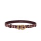 Pari replica Cintura Christian Dior Saddle Dior Oblique Rossa Dupe Perfetta Cloni Firmate Pari replica Cintura Christian Dior Saddle Dior Oblique Rossa imitazioni
