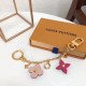 Riproduzione Fedele Blooming Flowers Chain Borse Charm M67288 imitazioni Replica Alta Qualità Blooming Flowers Chain Borse Charm M67288