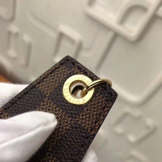 Riproduzione Fedele Pari replica Enchappes Portachiavi Damier Ebene M67917 imitazioni Replica Alta Qualità Pari Enchappes Portachiavi Damier Ebene M67917