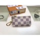 Riproduzione Fedele replica Portachiavi Damier Azur N62659 imitazioni Replica Alta Qualità Portachiavi Damier Azur N62659