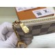 Riproduzione Fedele replica Portachiavi Damier Azur N62659 imitazioni Replica Alta Qualità Portachiavi Damier Azur N62659