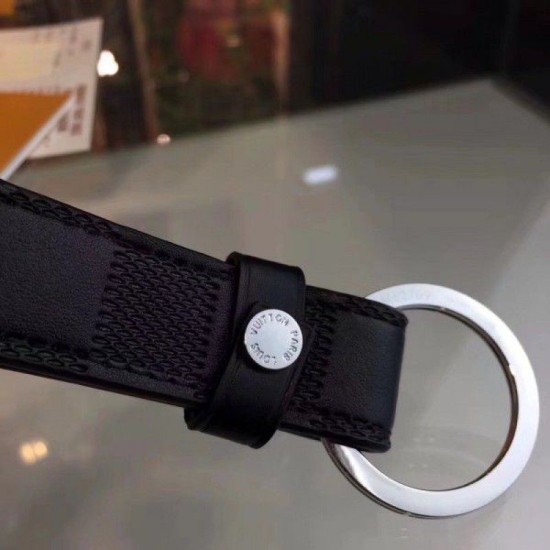 Riproduzione Fedele Portachiavi Dragonne Damier Infini M62710 imitazioni Replica Alta Qualità Portachiavi Dragonne Damier Infini M62710