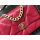 Replica Perfetta Large 19 in lana tweed con patta AS1162 AS1160 Rossa Outlet Replica Perfetta Large 19 in lana tweed con patta AS1162 AS1160 Rossa imitazioni perfette