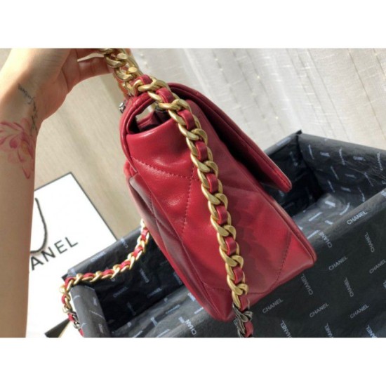 Replica Perfetta Large 19 in lana tweed con patta AS1162 AS1160 Rossa Outlet Replica Perfetta Large 19 in lana tweed con patta AS1162 AS1160 Rossa imitazioni perfette