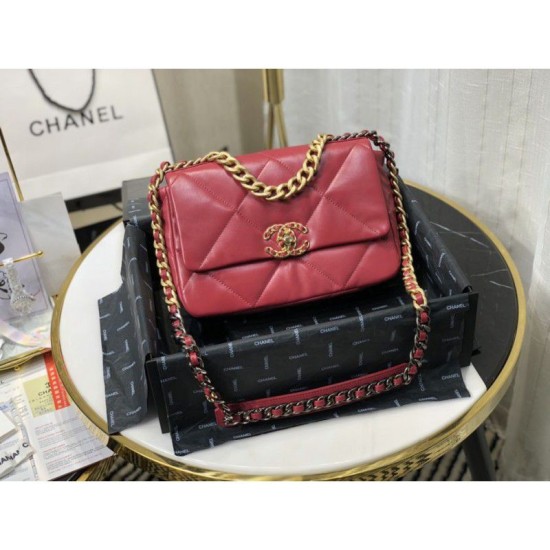 Replica Perfetta Large 19 in lana tweed con patta AS1162 AS1160 Rossa Outlet Replica Perfetta Large 19 in lana tweed con patta AS1162 AS1160 Rossa imitazioni perfette