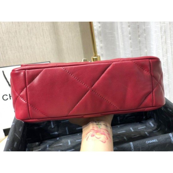 Replica Perfetta Large 19 in lana tweed con patta AS1162 AS1160 Rossa Outlet Replica Perfetta Large 19 in lana tweed con patta AS1162 AS1160 Rossa imitazioni perfette