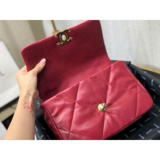 Replica Perfetta Large 19 in lana tweed con patta AS1162 AS1160 Rossa Outlet Replica Perfetta Large 19 in lana tweed con patta AS1162 AS1160 Rossa imitazioni perfette